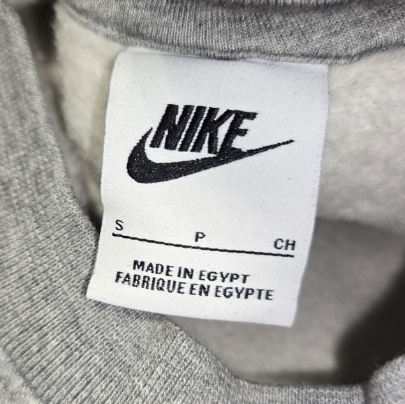 Nike Sweatshirt Sportswear Crew FN1486-063 One Day At A Time Men's Size Small - Picture 8 of 8